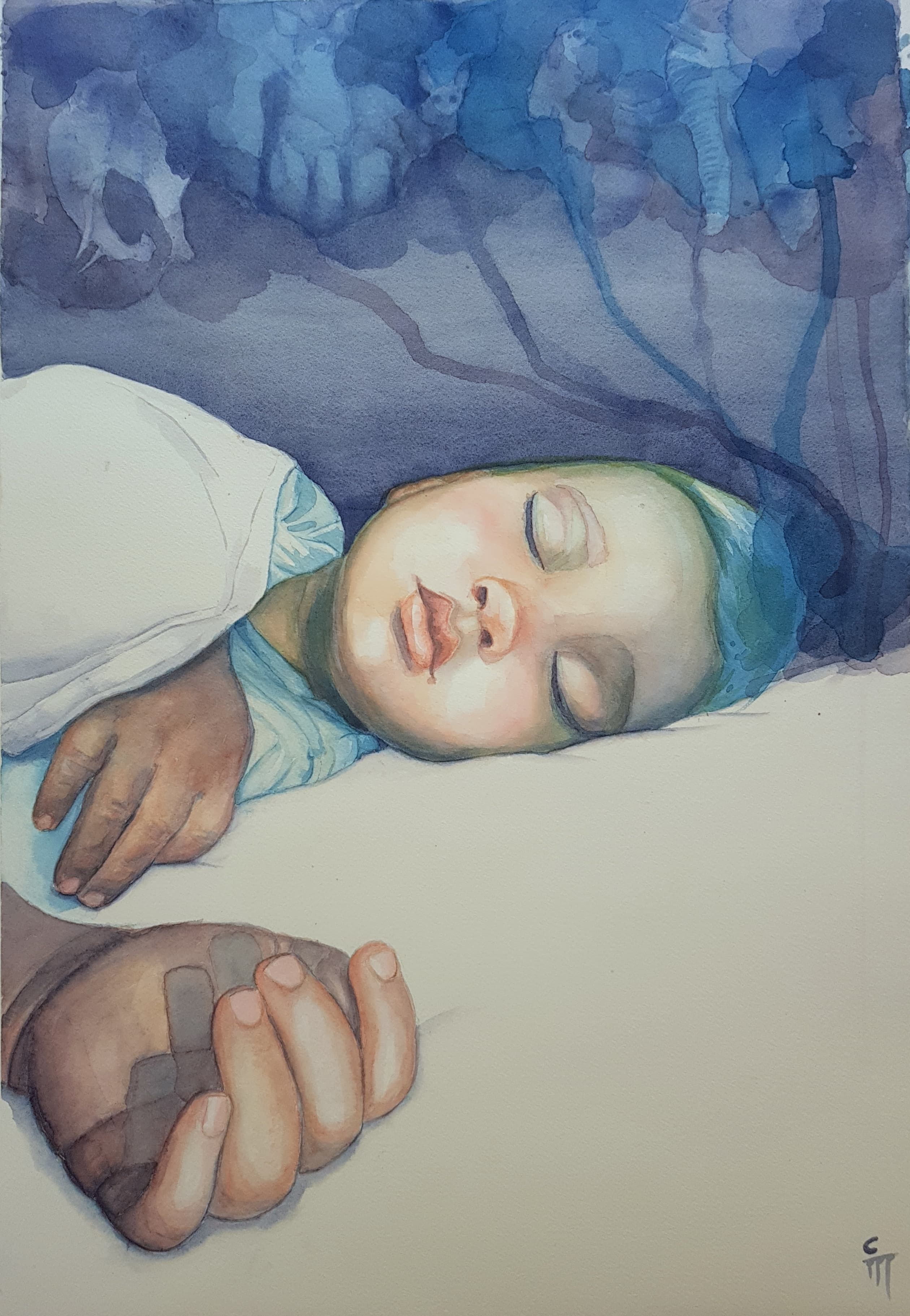 Artwork by Tamara De Maine — Life is But a Dream