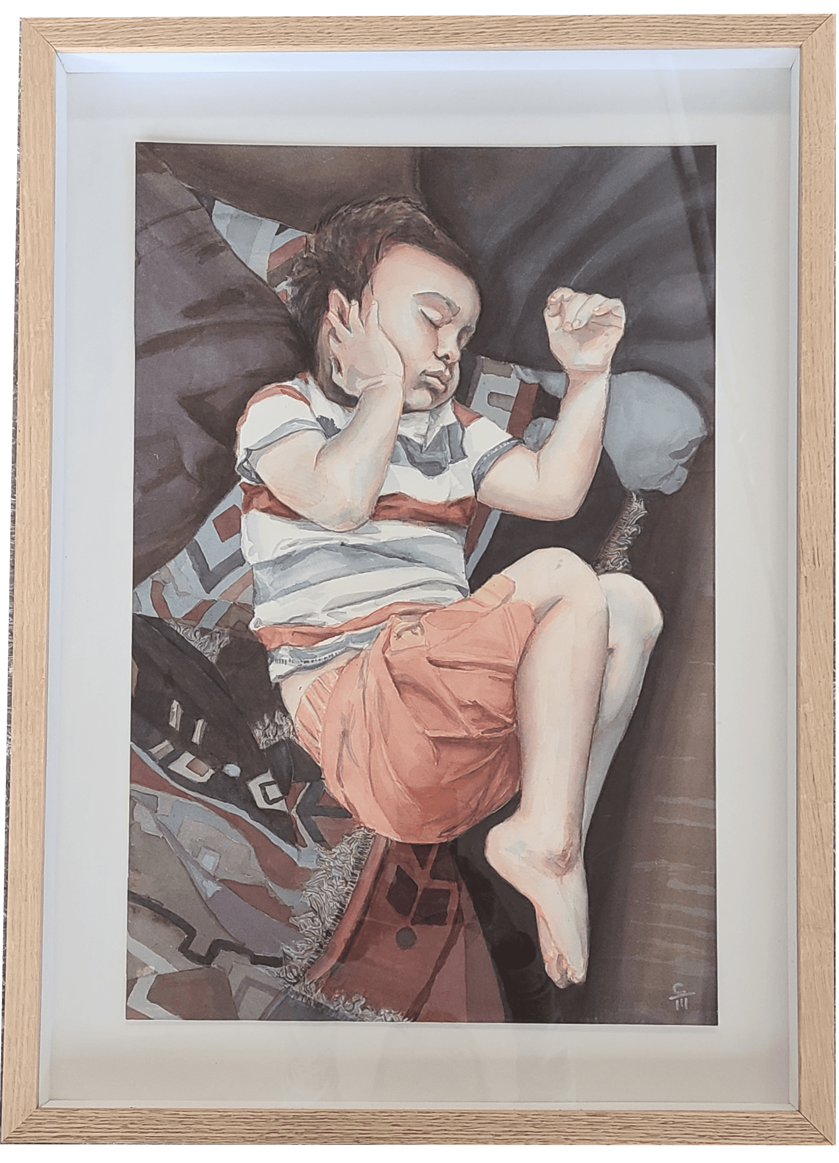 Artwork by Tamara De Maine — Falling Asleep